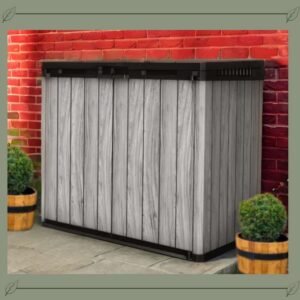 Keta Grey Double Storage